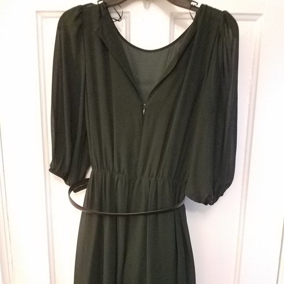 Jessica Simpson Green Party Dress size 6 - Picture 2 of 8